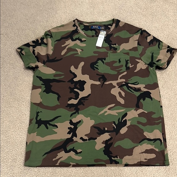 Polo by Ralph Lauren Men's Camouflage T-Shirt - Picture 1 of 2